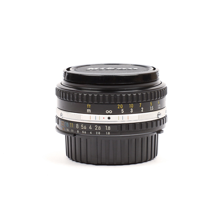 Nikon 50mm 1.8 AIS (E Series) Silver Ring, 52mm