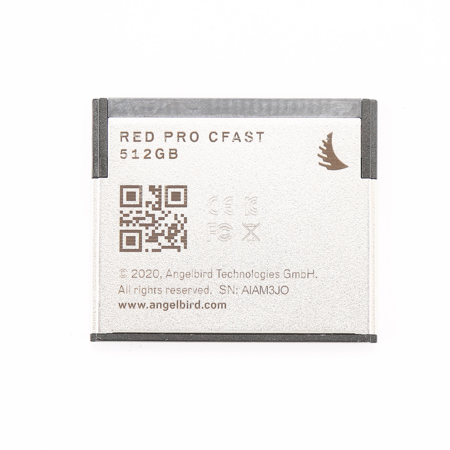RED Digital Cinema RED PRO CFast 512GB Media Card - Mfr# 750-0093 SKU#1953694