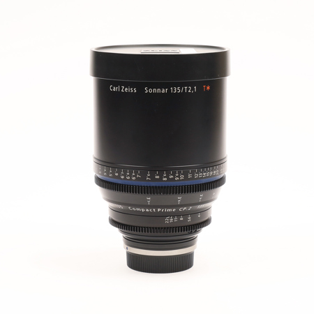 Zeiss Compact Prime CP.2 135mm/T2.1 T* (Feet) Lens with Canon EF EOS Mount