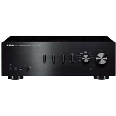 Yamaha A-S301 Integrated Amplifier, 150W Dynamic Power at 2 Ohms, 10Hz-100kHz Frequency Response, Black