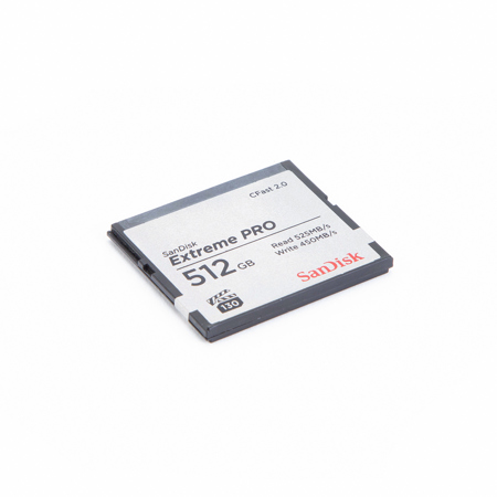 SanDisk Extreme PRO 512GB CFast 2.0 Memory Card - SKU#1955966