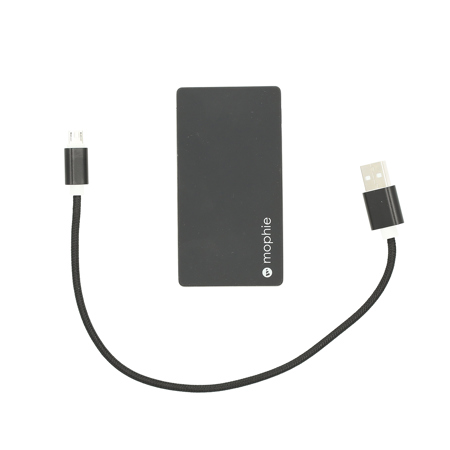 Mophie Juice Pack PowerStation Mini V for Smartphones/USB Devices - Black