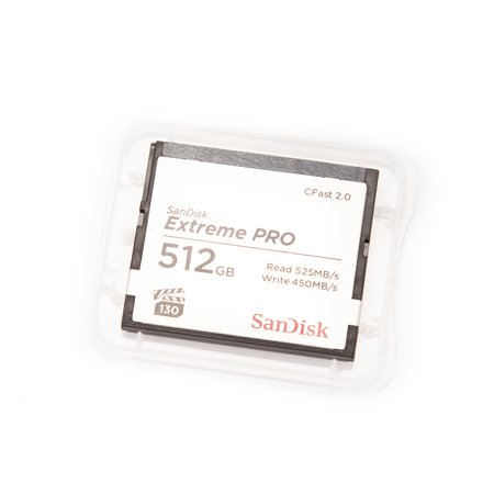 SanDisk Extreme PRO 512GB CFast 2.0 Memory Card - SKU#1956416