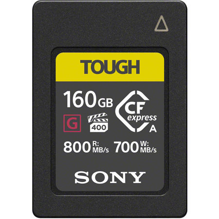Sony CEAG160T TOUGH 160GB CFexpress Type A Memory Card - SKU#1956767