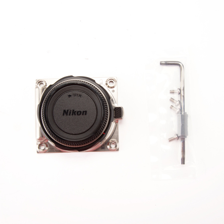 RED Digital Cinema DSMC S35 Titanium Nikon Mount with Captive Screws for Nikkor AF-S and AF-D Lenses