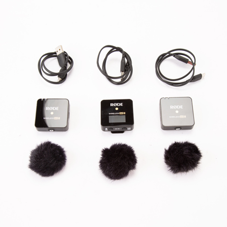 Rode Microphones Wireless GO II Compact Microphone System with 2x Transmitters and 1x Receiver