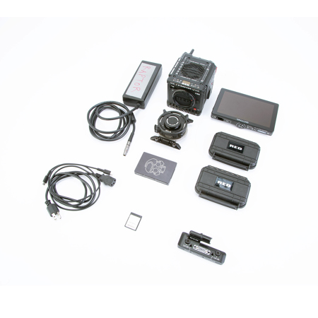 RED Digital Cinema V-RAPTOR 8K S35 Camera Starter Pack, Rigid Hinge LCD