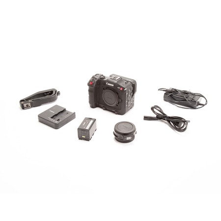 Canon EOS C70 Digital Camera Body with EF-EOS R 0.71x Mount Adapter