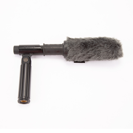 Sony ECM-VG1 Electret Condenser Short Shotgun Microphone, 40Hz to 20kHz Frequency Response