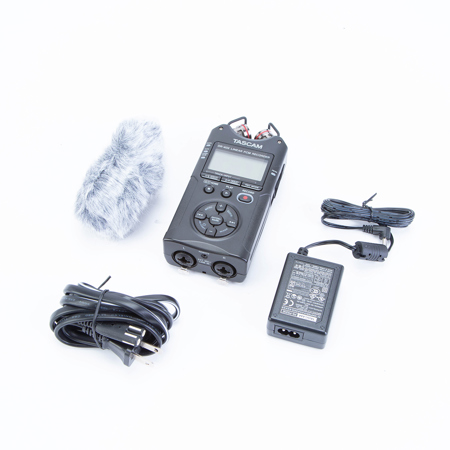 Tascam DR-40X Four-Track Digital Audio Recorder and USB Audio Interface