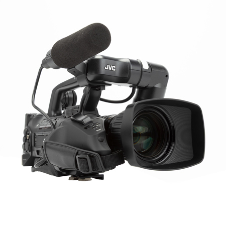USED JVC GY-HM750U ProHD Compact Shoulder Solid State Camcorder