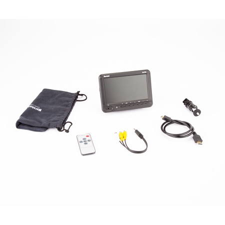 Marshall Electronics M-CT6 6.2" TFT HDMI LED Camera-Top Monitor with AA Battery Holder and 2 AA Batteries, 800x480 Pixels