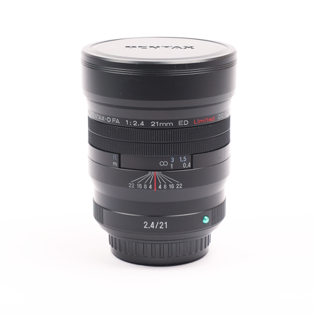 Pentax HD Pentax-D FA 21mm f/2.4 ED Limited DC WR Lens, Black