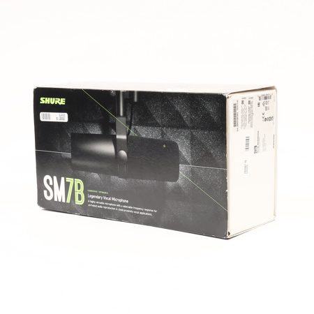 Shure SM7B Cardioid Dynamic Voice Over Microphone - SKU#1958967