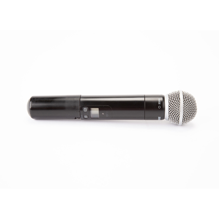 Shure SLX2/SM58-H5 Handheld Wireless UHF Transmitter with SM58 Microphone, H5 Band (518-542 MHz)