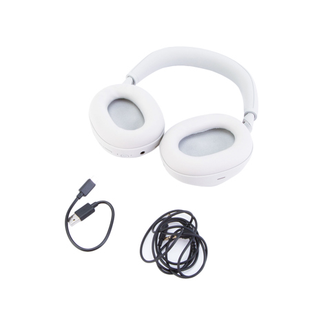 Sony WH-1000XM6 Wireless Noise Canceling Closed Back Over-Ear Headphones, Platinum Silver