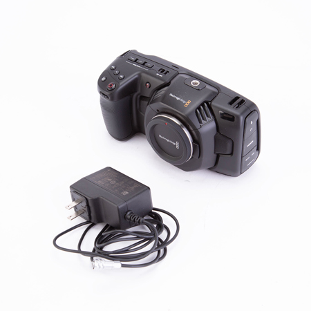 Blackmagic Design Pocket Cinema Camera 4K Body Only With Active Micro Four Thirds Lens Mount (No DaVinci Resolve Dongle)