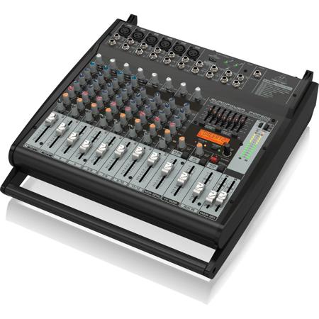 Behringer Europower PMP500 500W 12-Channel Powered Mixer with KLARK TEKNIK Multi-FX Processor, Compressors, FBQ Feedback Detection System and Wireless Option