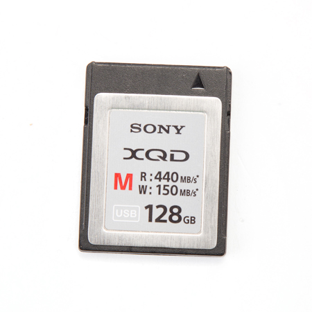 Sony M Series 128GB XQD Memory Card for DSLR and 4K Cameras, 440MB/s Read Speed, 150MB/s Write Speed