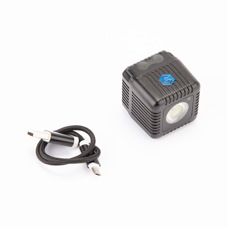 Lume Cube 1500 Lumen Light, 6000K Color Temperature, Waterproof to 100', Single, Black