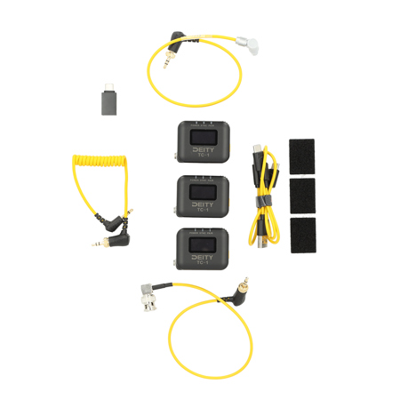 Deity Microphones TC-1 Wireless Timecode Generator Box, 3-Pack