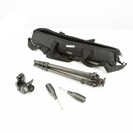Oben CT-2431 Four-Section Carbon Fiber Tripod Load Capacity 8.8 lb