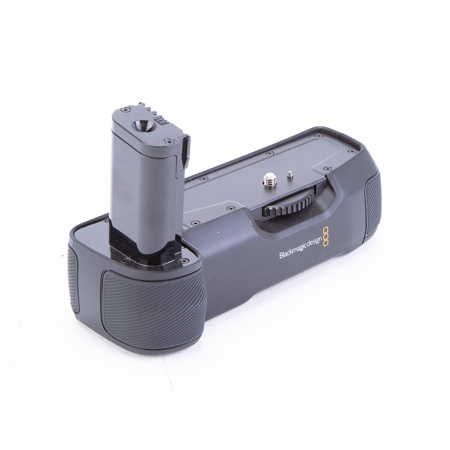 Blackmagic Design Battery Grip for Blackmagic Pocket Cinema Camera 4K, Holds 2 L-Series Batteries