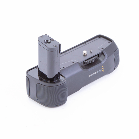 Blackmagic Design Battery Grip for Blackmagic Pocket Cinema Camera 4K, Holds 2 L-Series Batteries