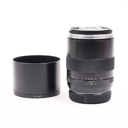Zeiss 100mm F/2 Makro Planar ZE Manual Focus Macro Lens for Canon EOS SLR Cameras