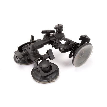 Delkin Devices Fat Gecko Triple Suction Mount