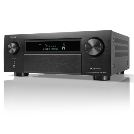 Denon AVR-X6800H 140W 11.4-Channel 8K AV Network Receiver with HEOS