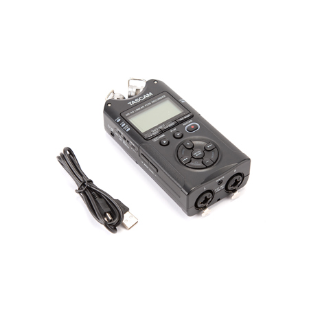 Tascam DR-40 4-Track Handheld Digital Audio Recorder - Black