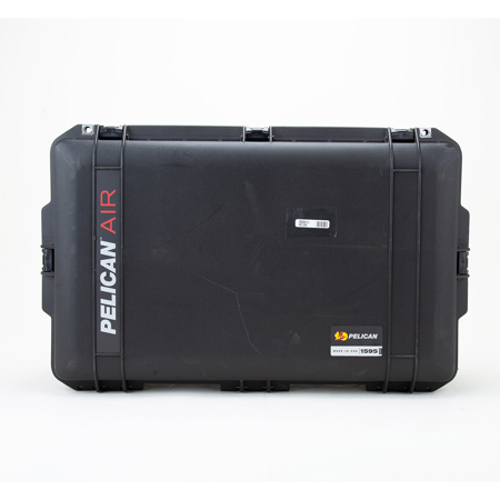 Pelican 1595 Air Wheeled Waterproof Hard Case with Foam Insert, Black