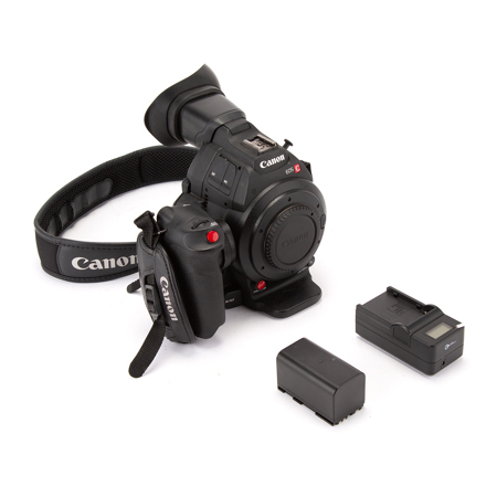 Canon EOS C100 Mark II Cinema Camcorder Body with Dual Pixel CMOS AF Feature Upgrade - EF Lens Mount