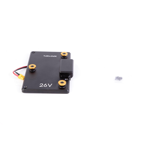 Teradek Single Battery Plate 26V for Bolt 4K, Bolt 6, Serv 4K (Male, Gold Mount)