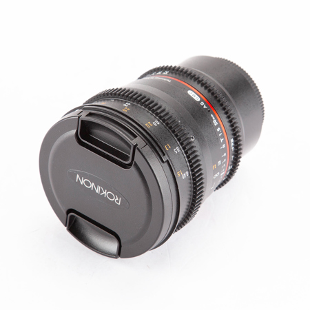 Rokinon 50mm T1.5 Cine DS Lens for Micro Four Thirds, 6 Groups/9 Elements, 1.5' Minimum Focussing Distance