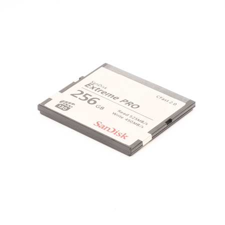 SanDisk Extreme PRO 256GB CFast 2.0 Memory Card, Up to 525MB/s Read, Up to 445MB/s Write Speed