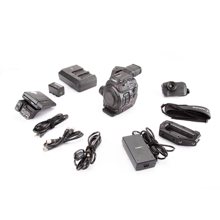Canon C300 Mark II Cinema EOS Camcorder Body, Dual Pixel CMOS AF, EF Lens Mount