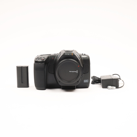 Blackmagic Design Pocket Cinema Camera 6K G2 (Does not include DaVinci Resolve Studio Activation Key)