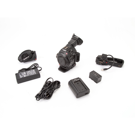 Canon EOS C100 Mark II Cinema Camcorder Body with Dual Pixel CMOS AF Feature Upgrade - EF Lens Mount