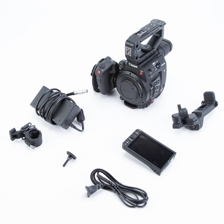 Canon EOS C200 Cinema Camcorder Body with Touch Screen LCD, Handle & Grip - EF Lens Mount