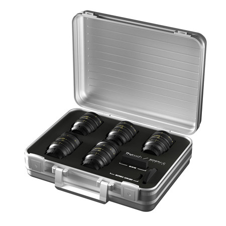 THYPOCH Simera-C 21mm, 28mm, 35mm, 50mm and 75mm T1.5 Prime Cine 5-Lens Kit for Sony E