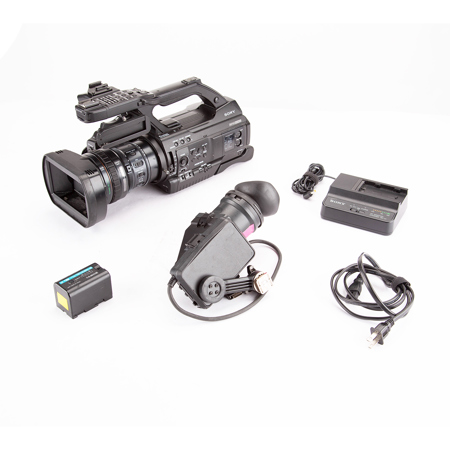 Sony PMW-300K1 XDCAM HD Semi-Shoulder Handy Camcorder, 3.5" LCD Display, Fujinon Lens with 14x Zoom, MPEG HD422 at 50Mbps, SD/HD-SDI & HDMI Outputs
