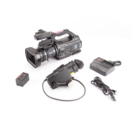 Sony PMW-300K1 XDCAM HD Semi-Shoulder Handy Camcorder, 3.5" LCD Display, Fujinon Lens with 14x Zoom, MPEG HD422 at 50Mbps, SD/HD-SDI & HDMI Outputs