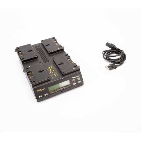 Anton Bauer Q-2702 PowerCharger, Four Position, 70 Watt Power Supply.