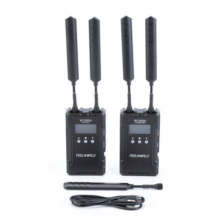 FeelWorld W1000H 1312' Dual HDMI Wireless Video Transmission System