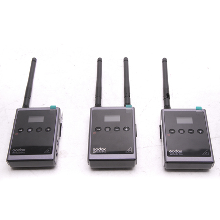 Godox WMicS1 Pro Kit 2 Two-Person Camera-Mount Wireless Omni Lavalier Microphone System (514 to 596 MHz)