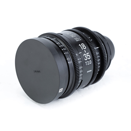 Sigma 18-35mm T2 Cine High-Speed Zoom Lens, Imperial, PL Mount