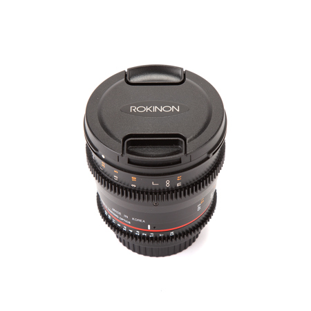 Rokinon 50mm T1.5 Cine DS Lens for Canon EF Mount, 6 Groups/9 Elements, 1.5' Minimum Focussing Distance