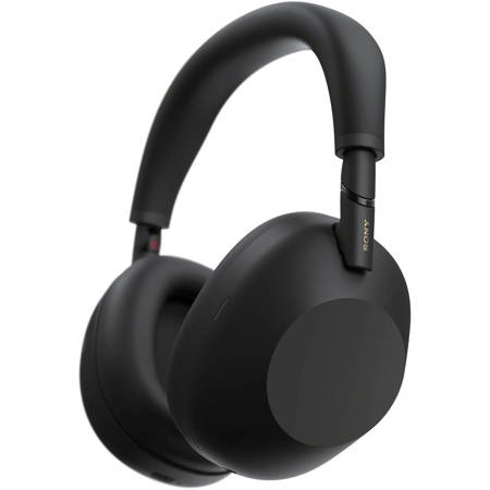 Sony WH-1000XM6 Wireless Noise Canceling Closed Back Over-Ear Headphones, Black